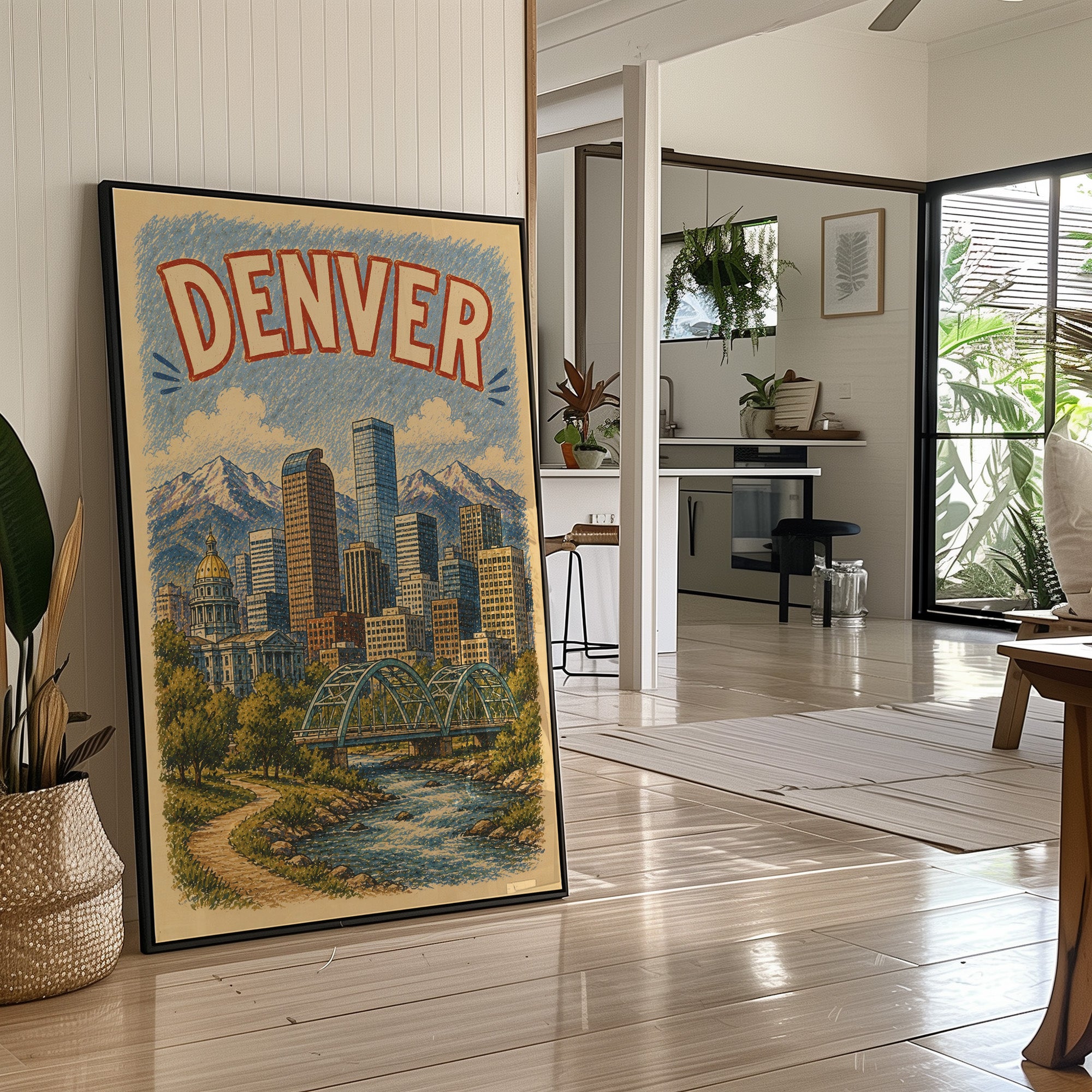 Denver, Mile High Skyline