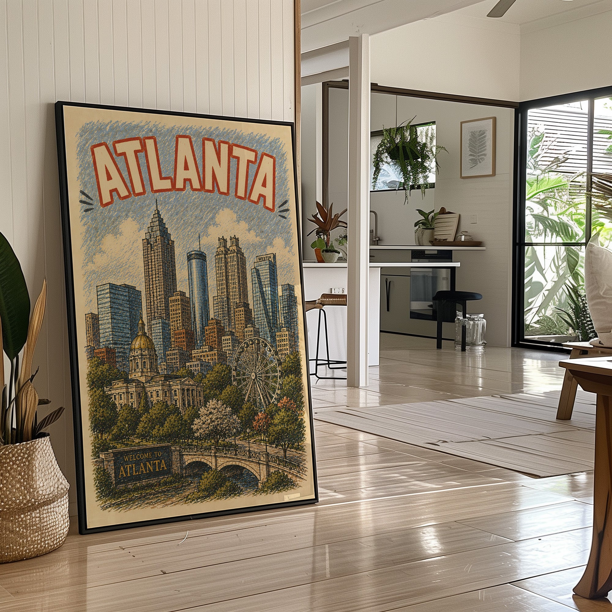 Atlanta, Skyview Welcome