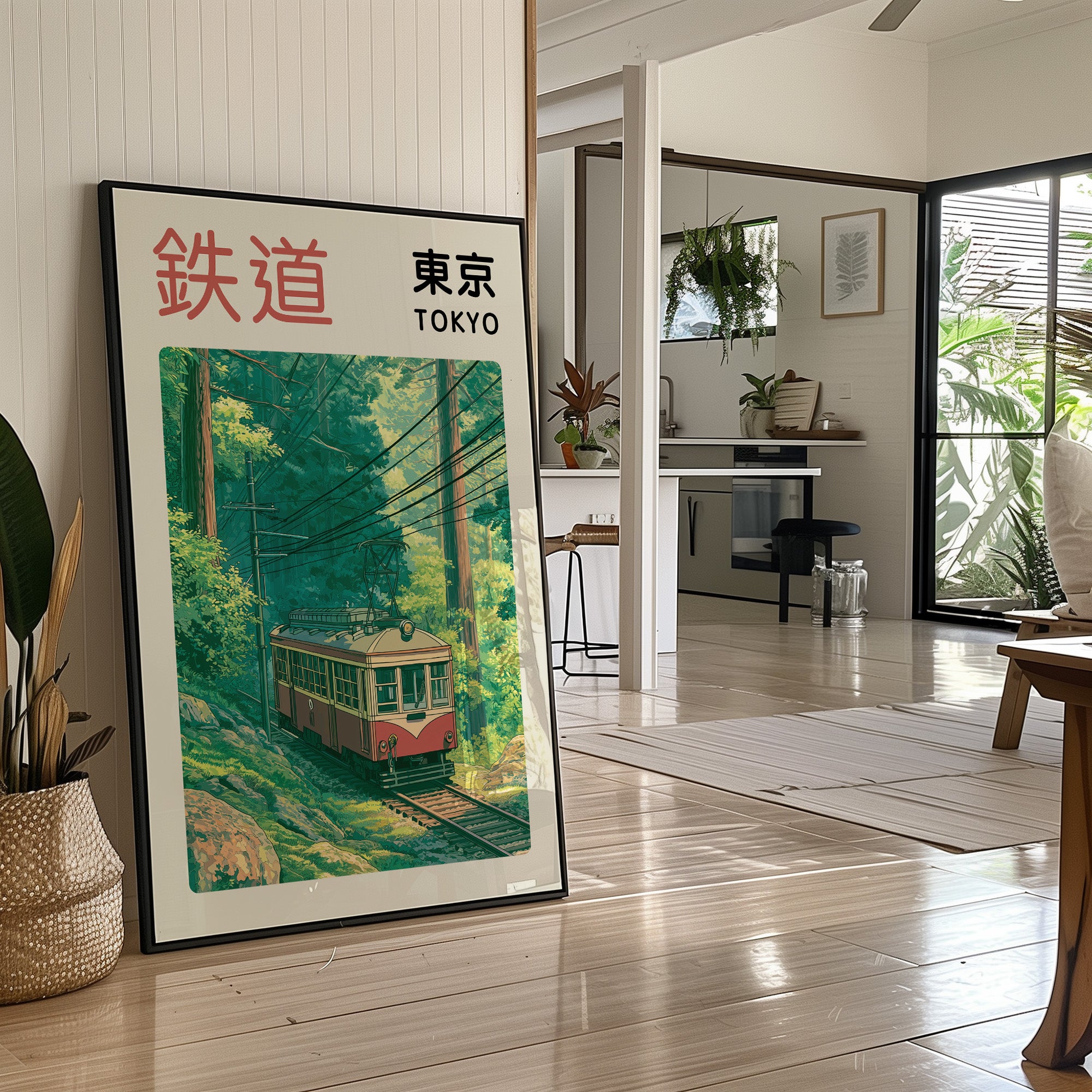 Tetsudō Tokyo — Vintage Japanese Railway Poster
