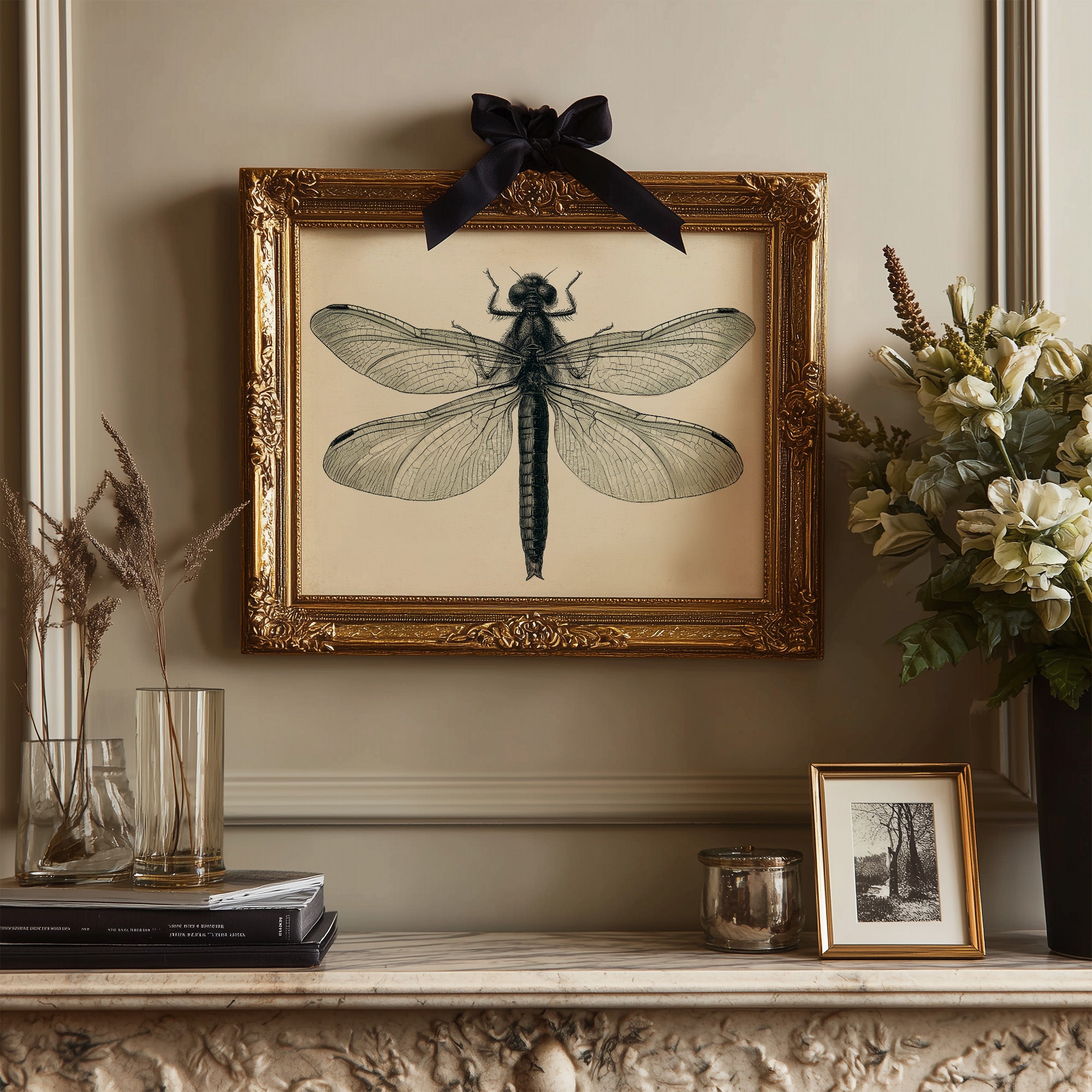 Dragonfly Anatomy Study
