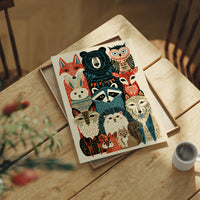 Woodland Council: A Folk Art Menagerie