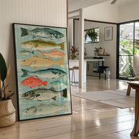 Catch of the Day: A Vintage Fish Chart