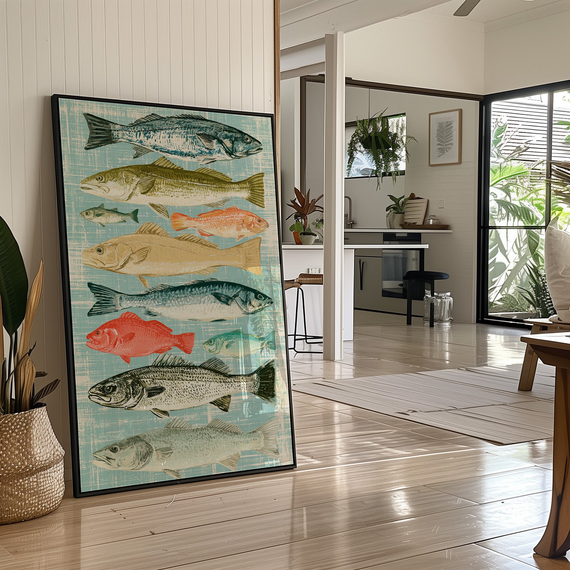 Catch of the Day: A Vintage Fish Chart