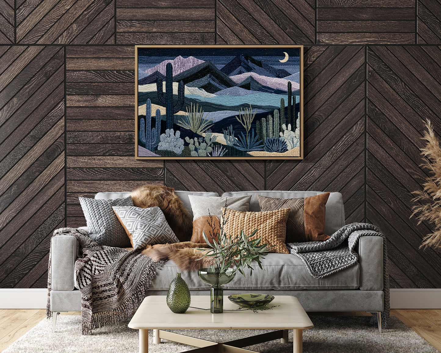 Desert Nightfall in Stitches