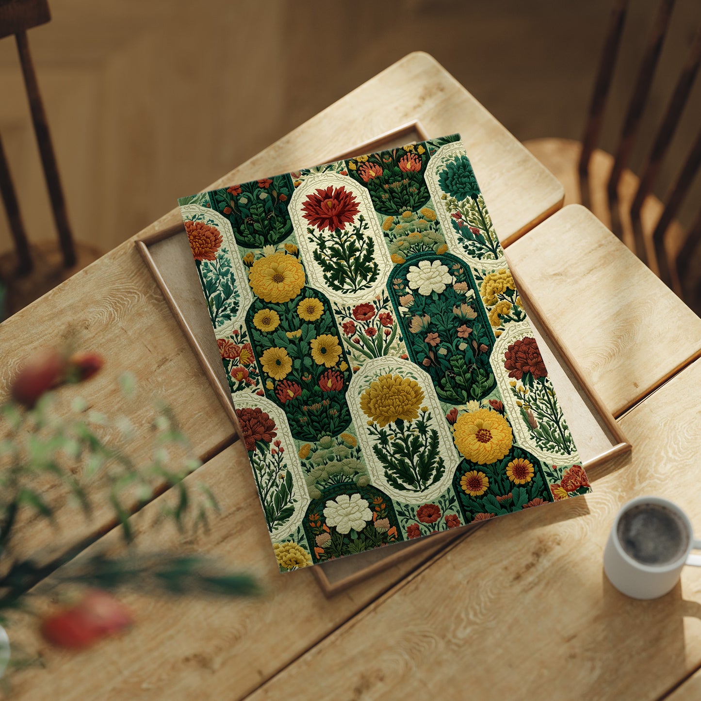 Chrysanthemum Panel Garden Tapestry