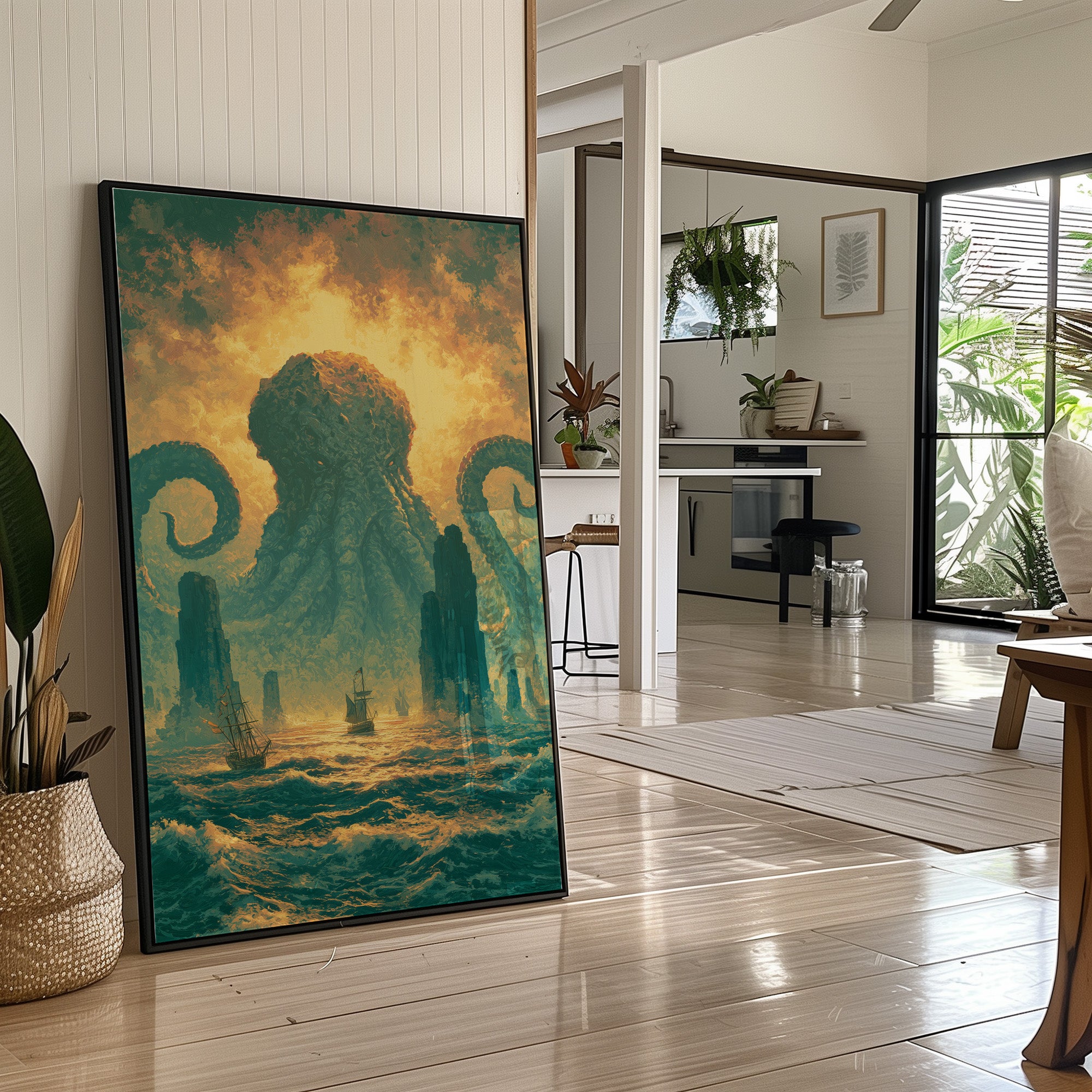 Rise of the Kraken at Dawn