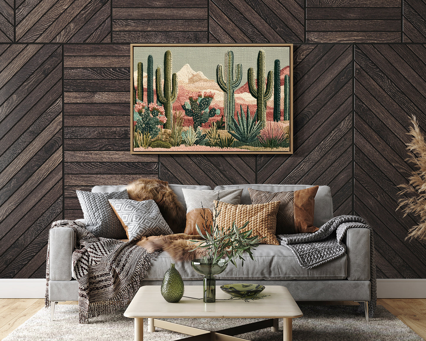 Saguaro Grove at Dusk