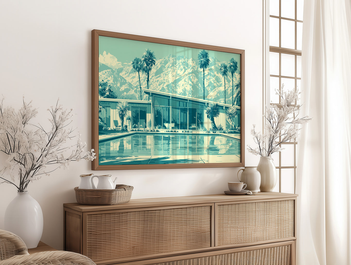 Desert Modern, Mirrored Calm
