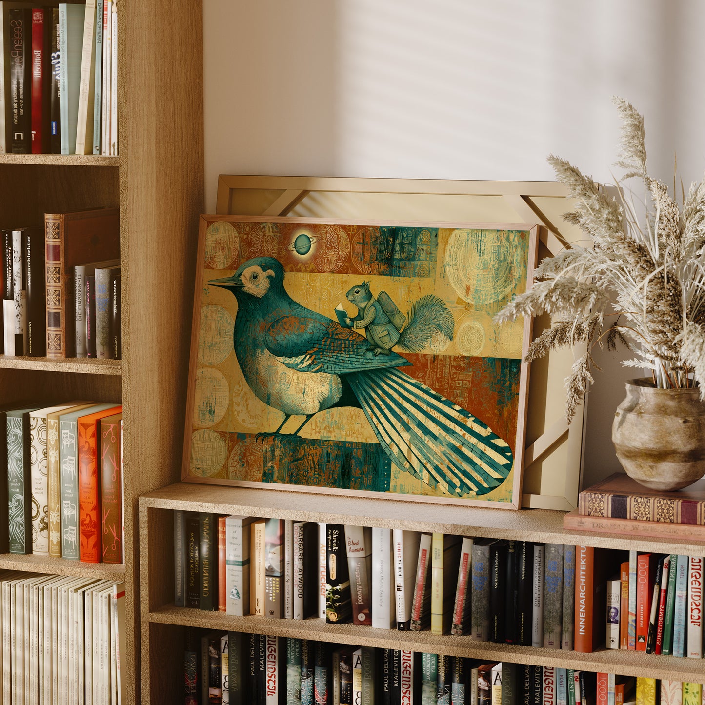 The Squirrel Who Rode a Magpie