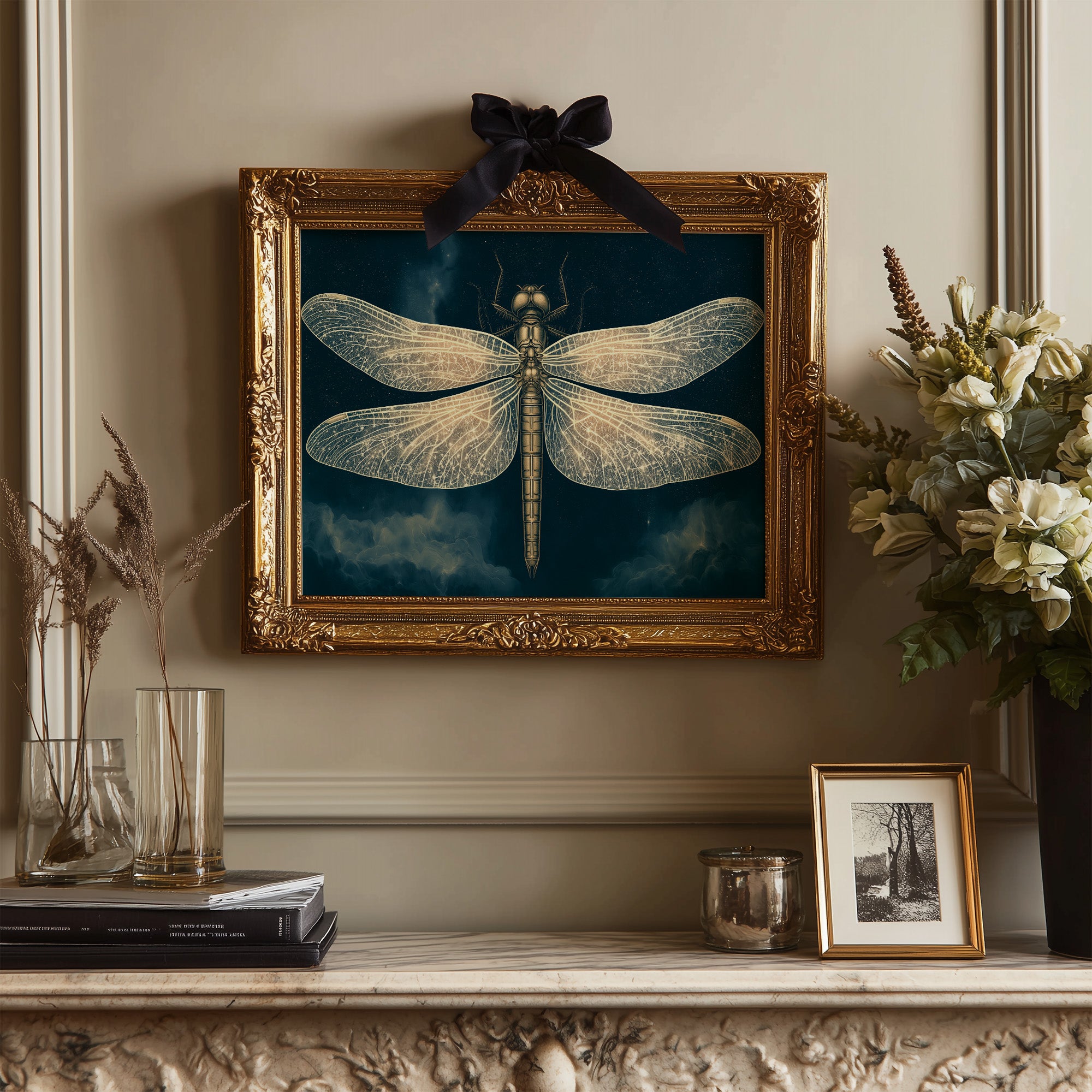 Dragonfly Woven From Starlight
