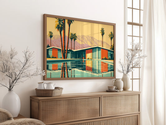 Sunset Reflections on Orange Grove Lane