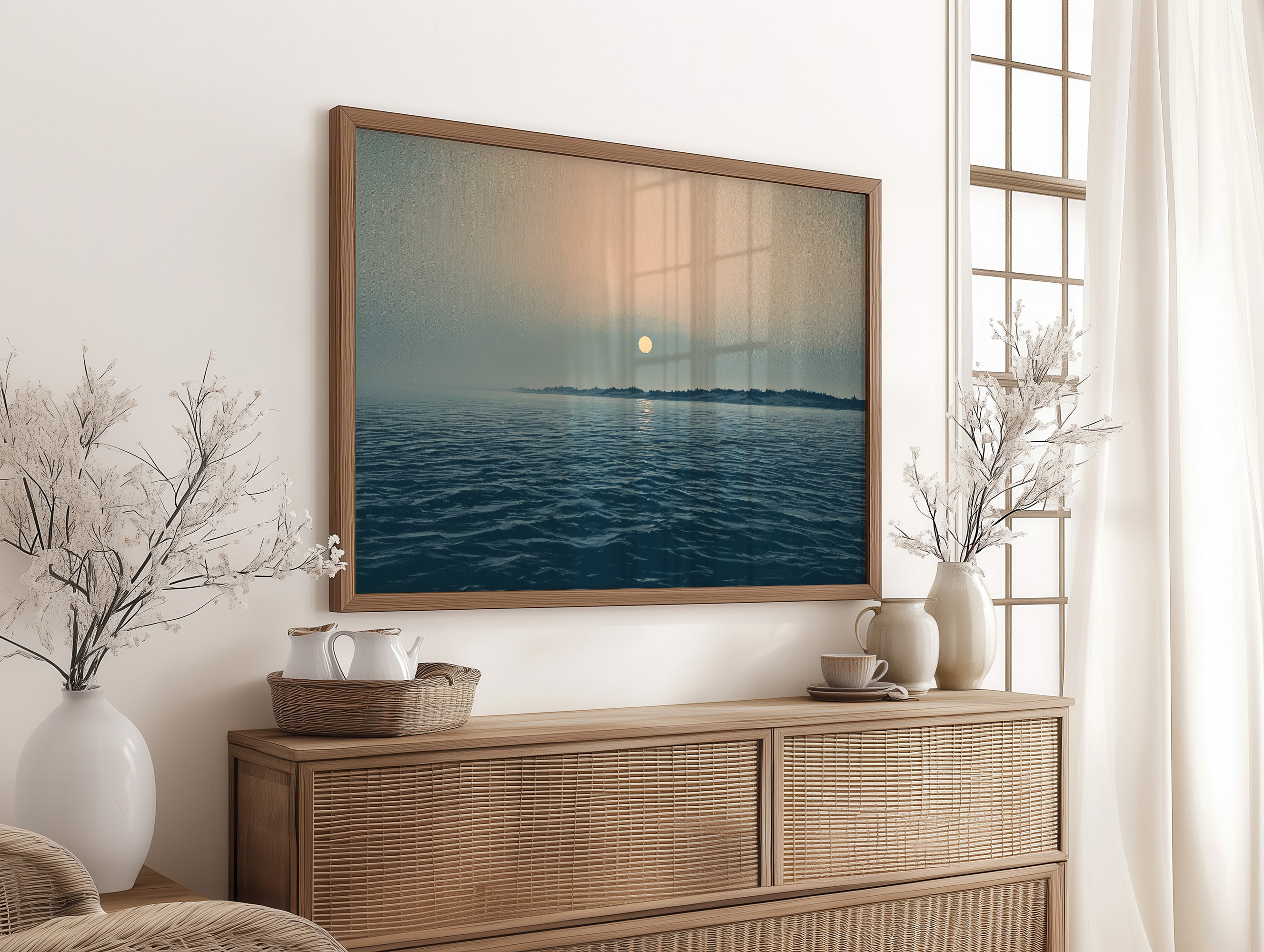 Where the Moonlight Meets the Sea
