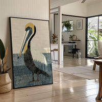 Pelican in Dotted Slate