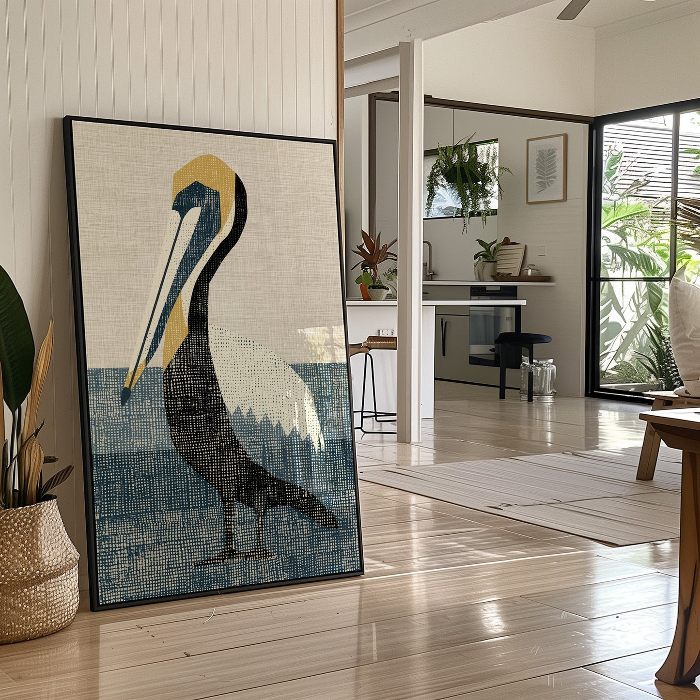 Pelican in Dotted Slate