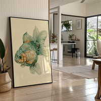 The Fancy One: Ornamental Goldfish Study