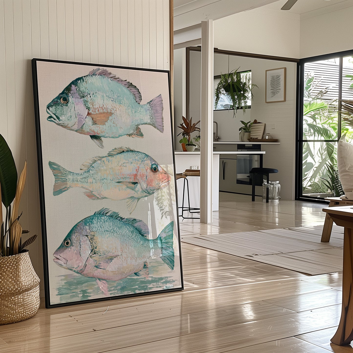 Three of a School: Coastal Fish Trio