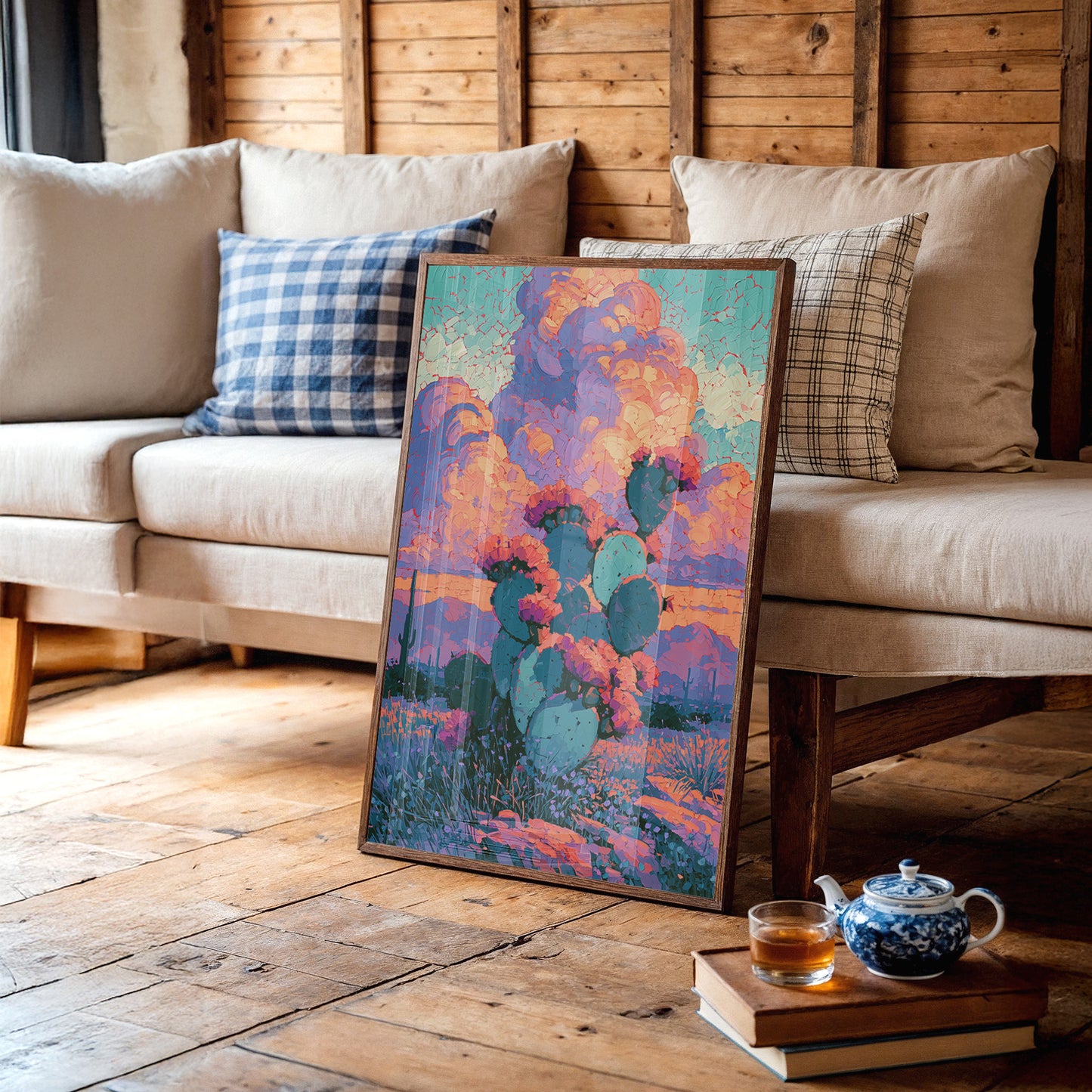 Prickly Pear at Sunset Bloom