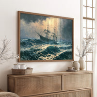 Tall Ship Against the Tempest