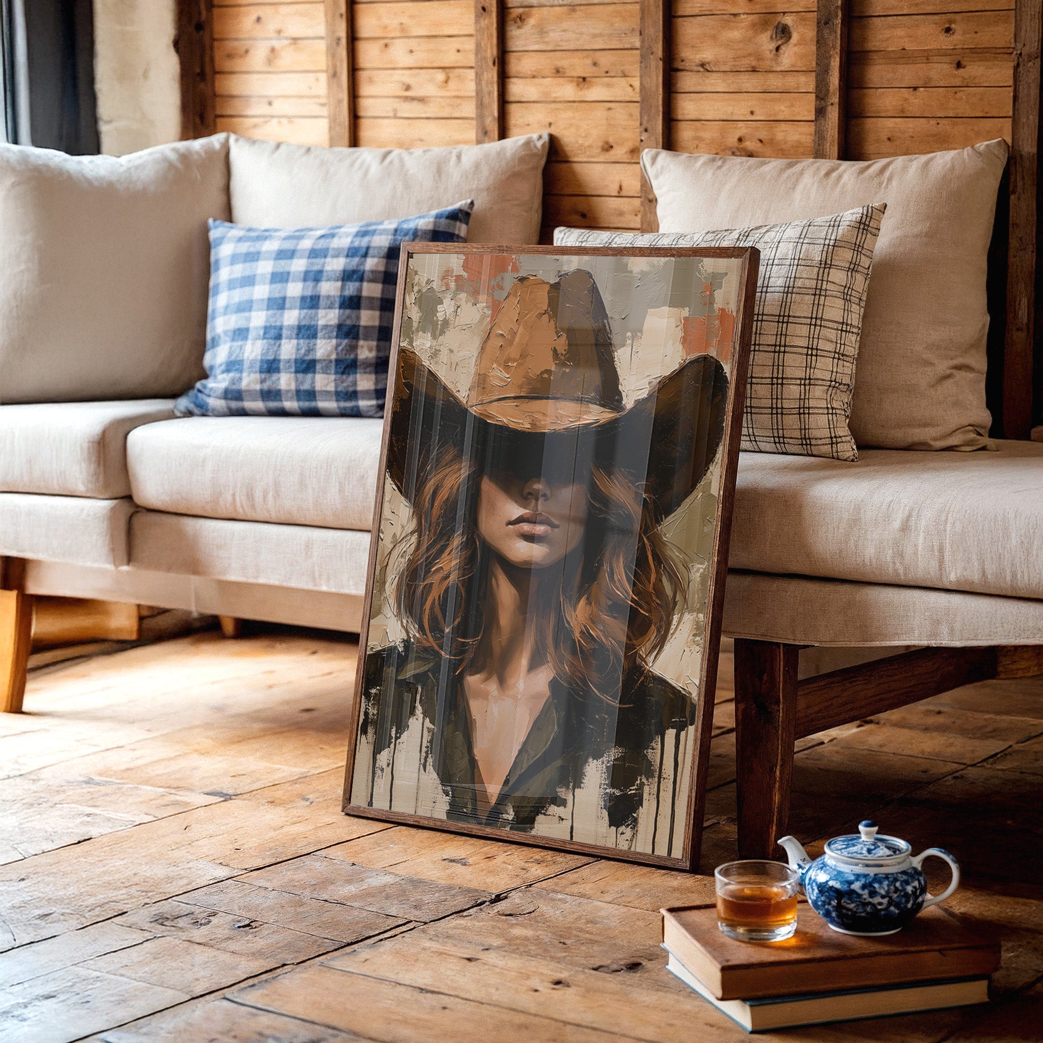 Caramel Brim, Copper Hair, Full Shadow