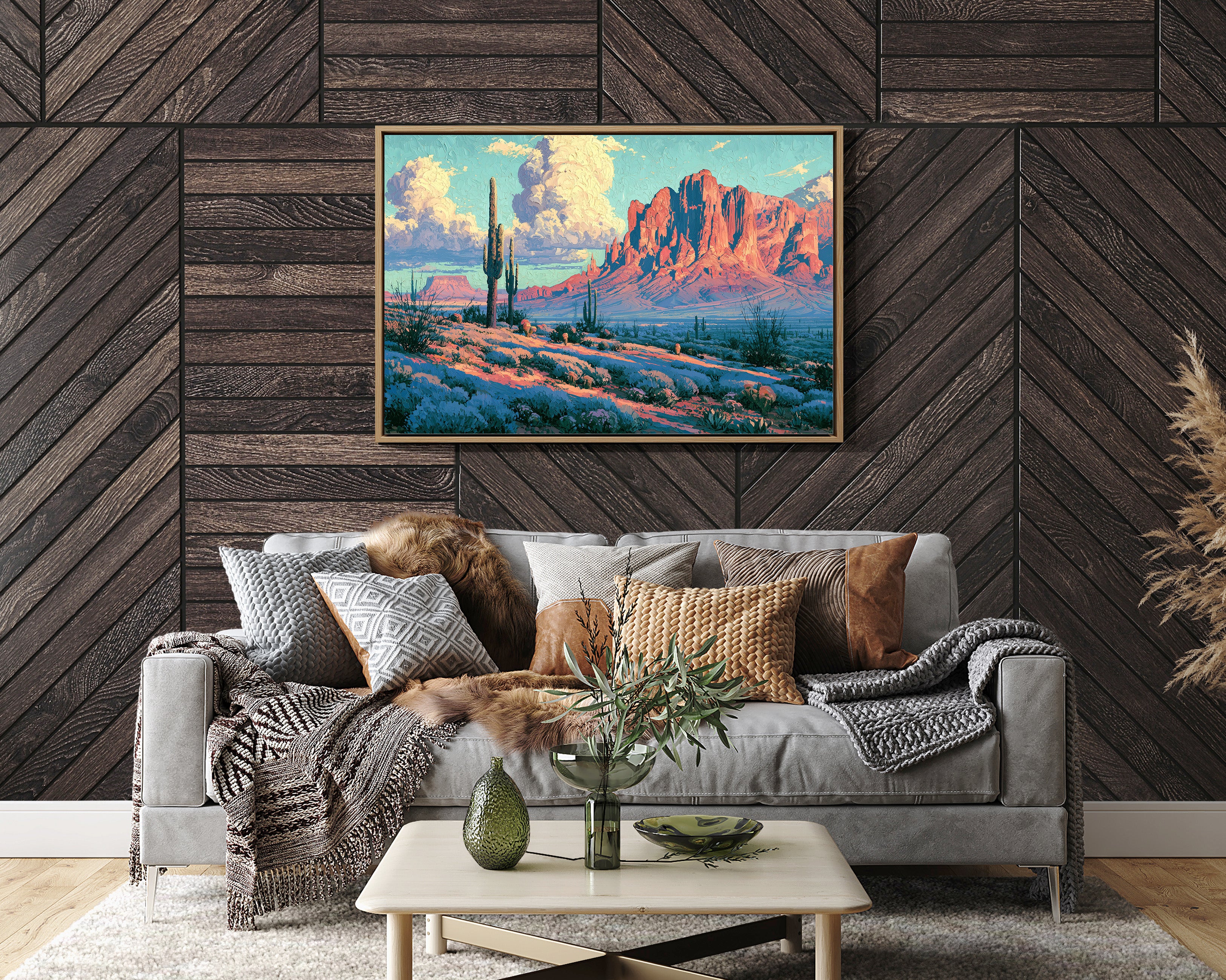 Superstition Mountain at First Light