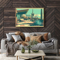 Agave Terrace, Desert Mornings