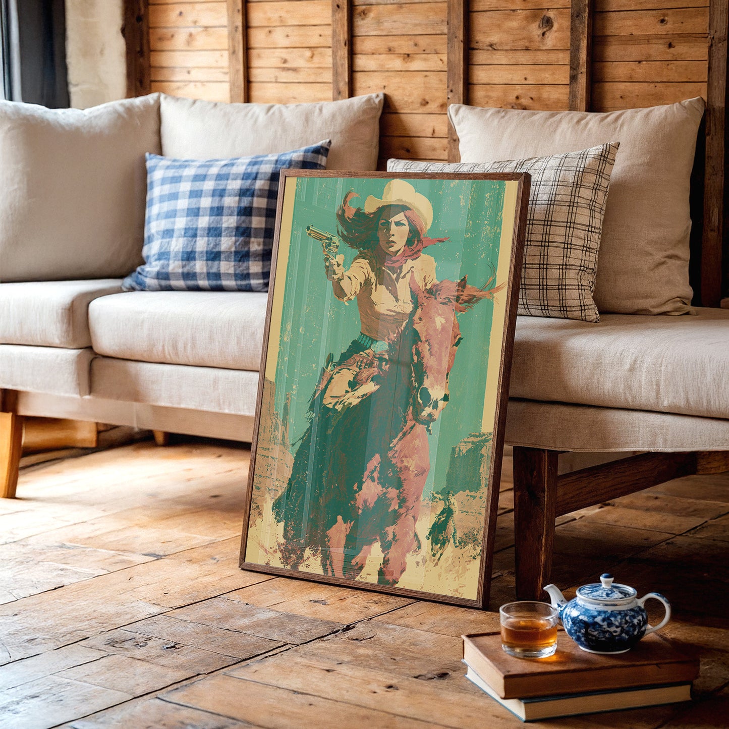 Dust and Grit: The Cowgirl's Charge