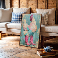 Booted Up: The Rooster's Rodeo Strut