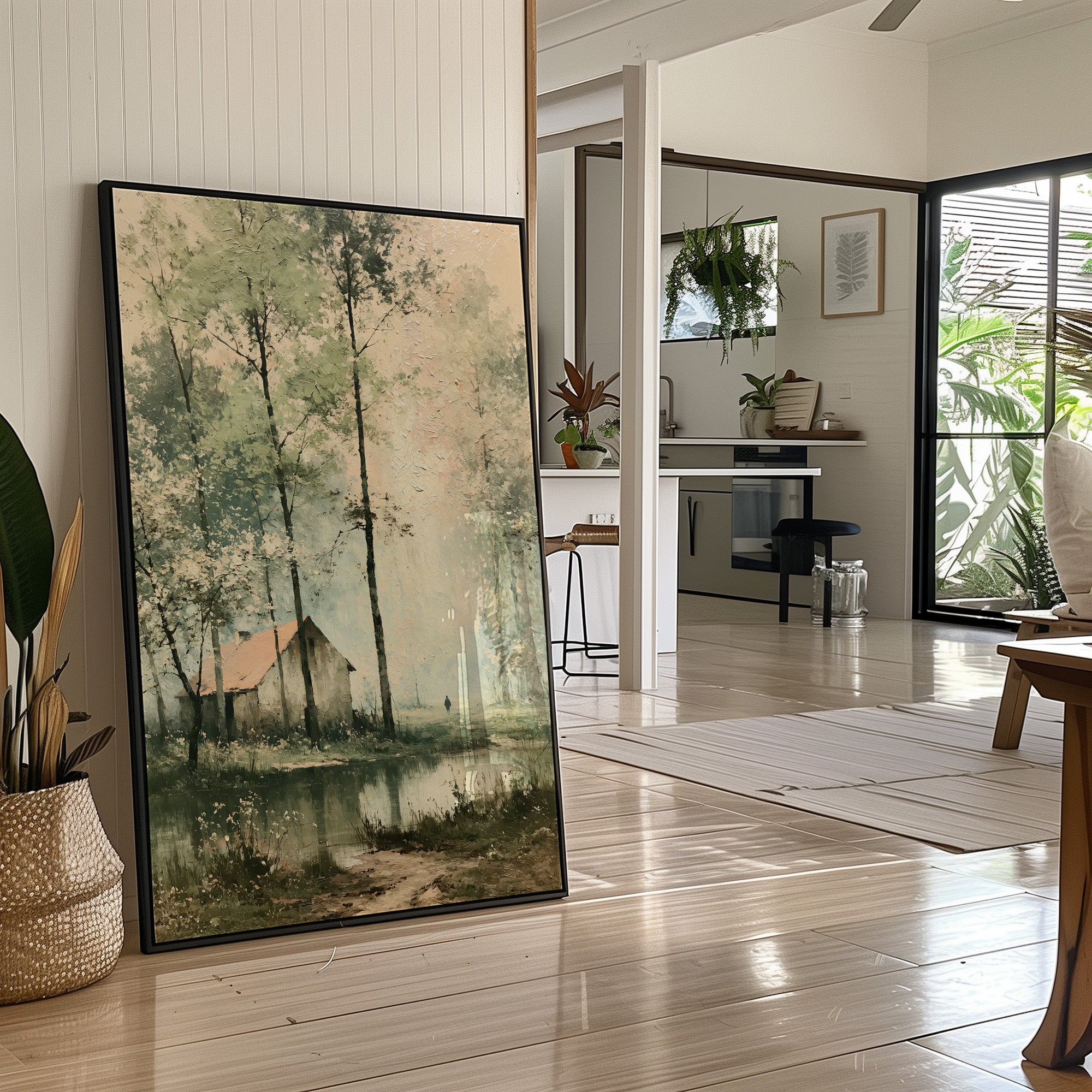 The Solitary Walker: A Cottage by the Pond