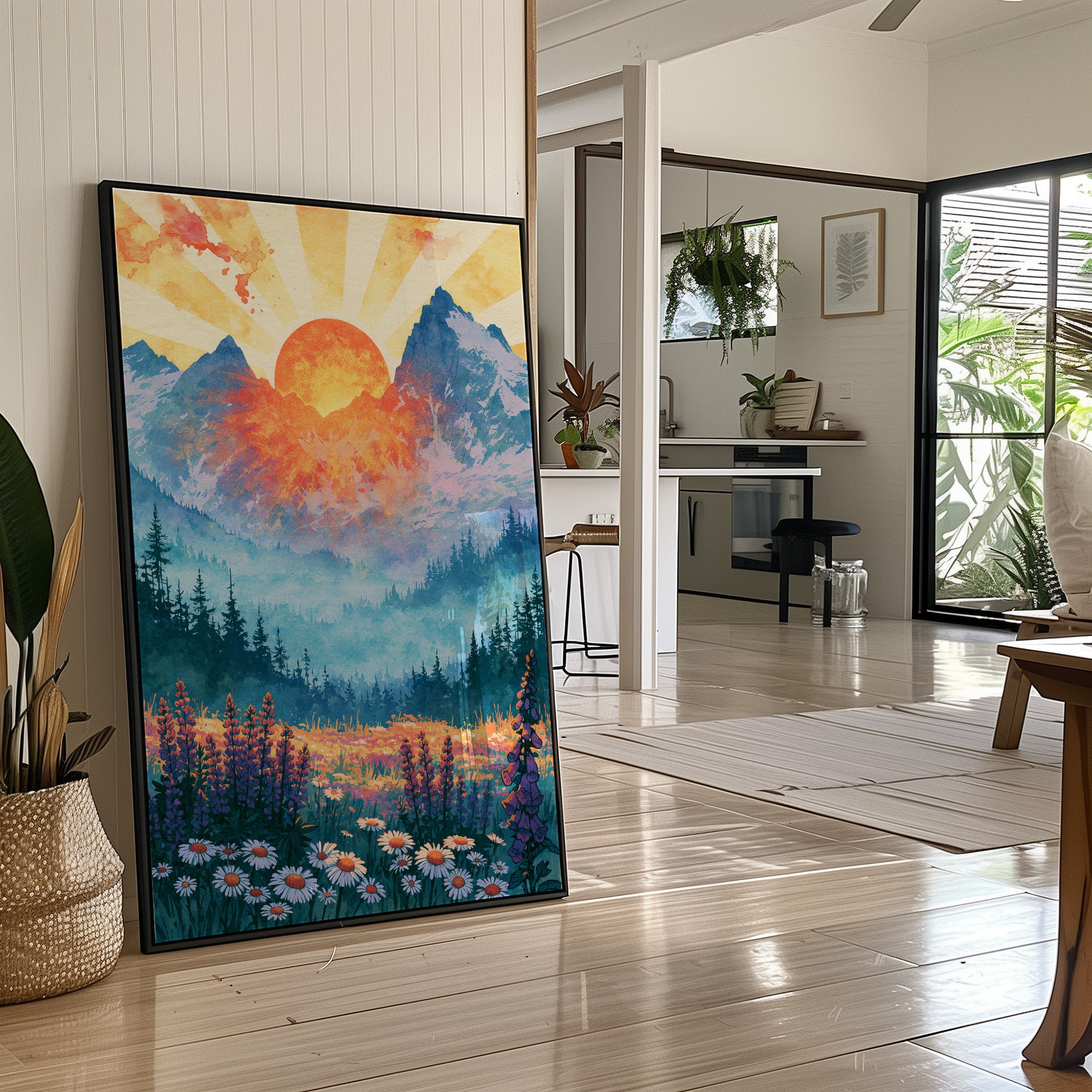 Lupine Meadow, Fire in the Peaks