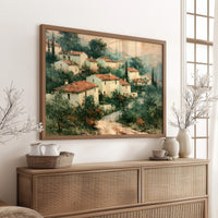 Tuscan Hillside, Terracotta Roofs