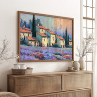 Lavender Fields, Tuscan Sunset