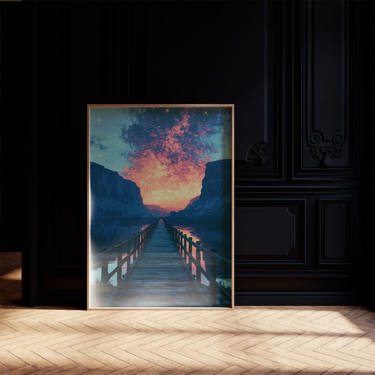 Boardwalk Into a Burning Sky