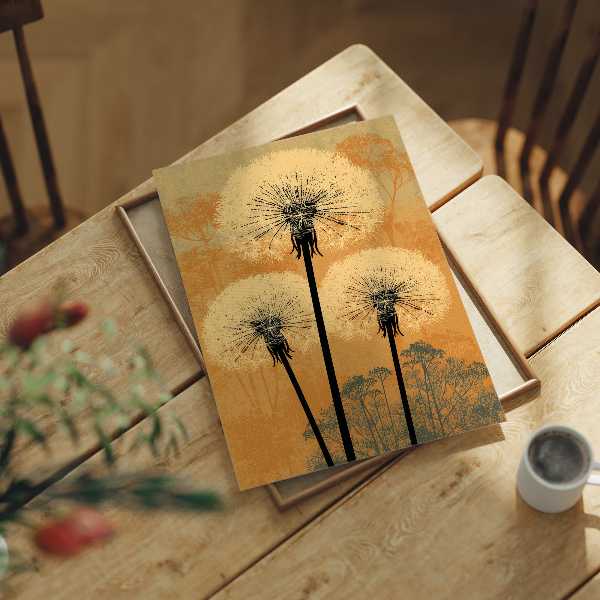 Dandelions at Golden Hour