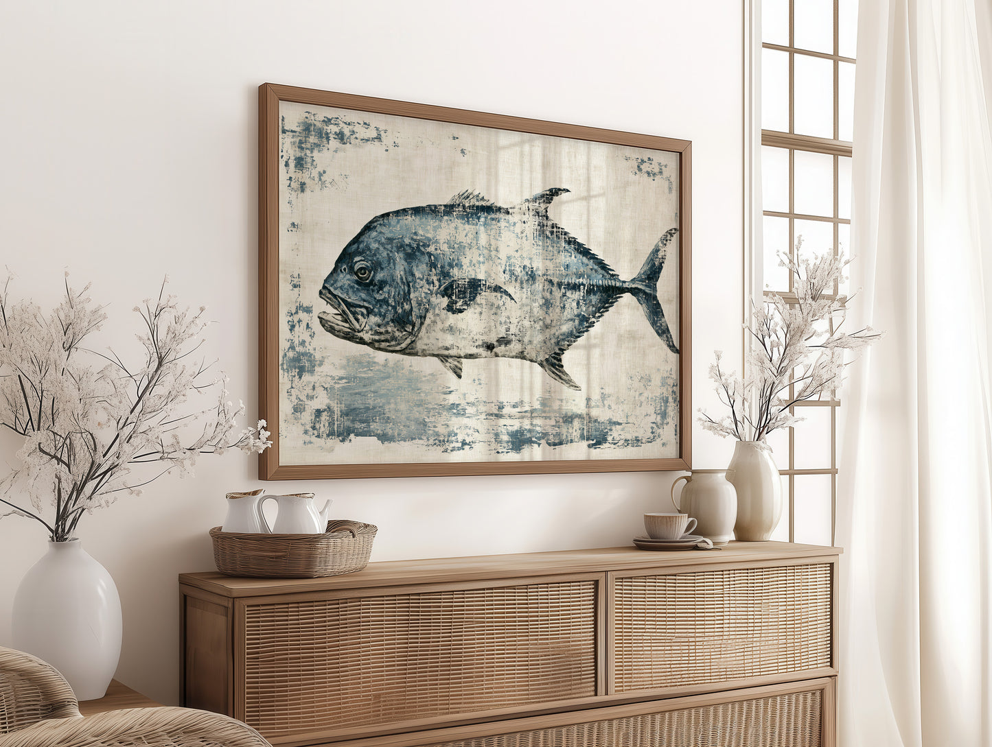 Textured Jack, Coastal Linen