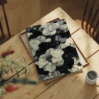 Poppies in Fine Black Ink