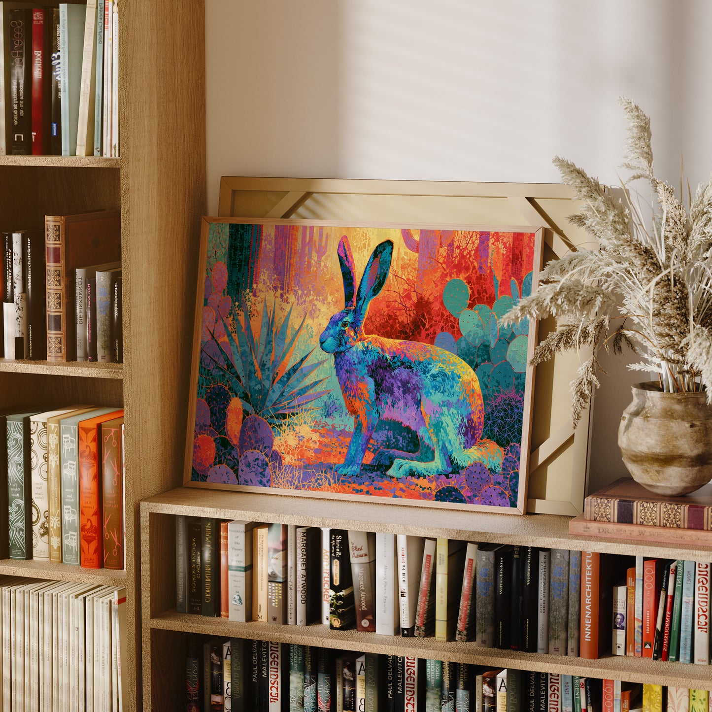 Desert Jackrabbit, Fauvist Bloom