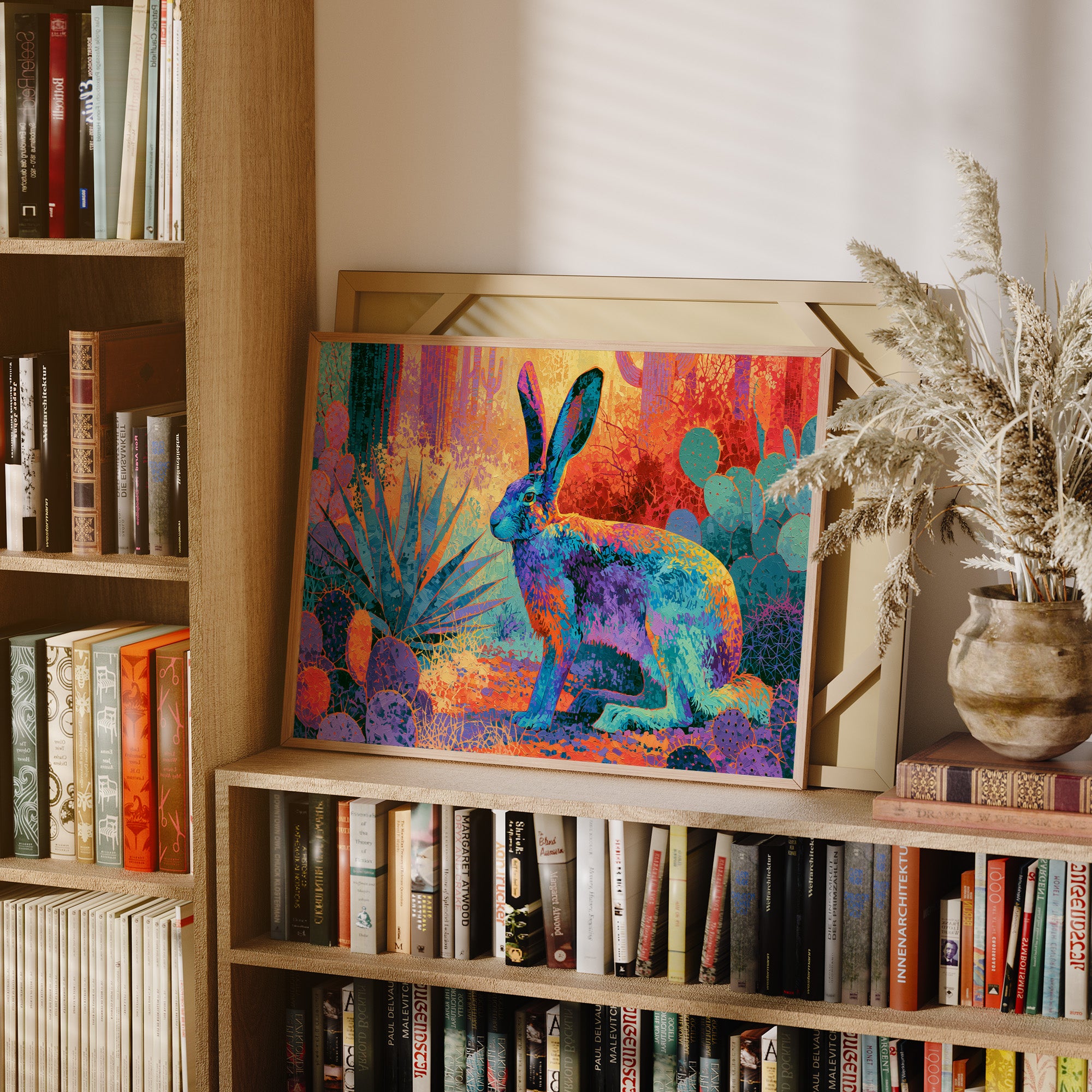Desert Jackrabbit, Fauvist Bloom