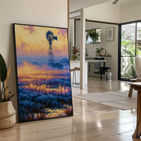 Windmill at Golden Hour