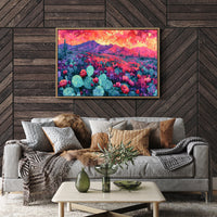 Desert Bloom, Magenta Mountains