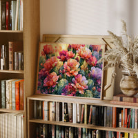 Sunlit Cactus Blossoms