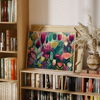 Whimsical Garden, Jewel Tones