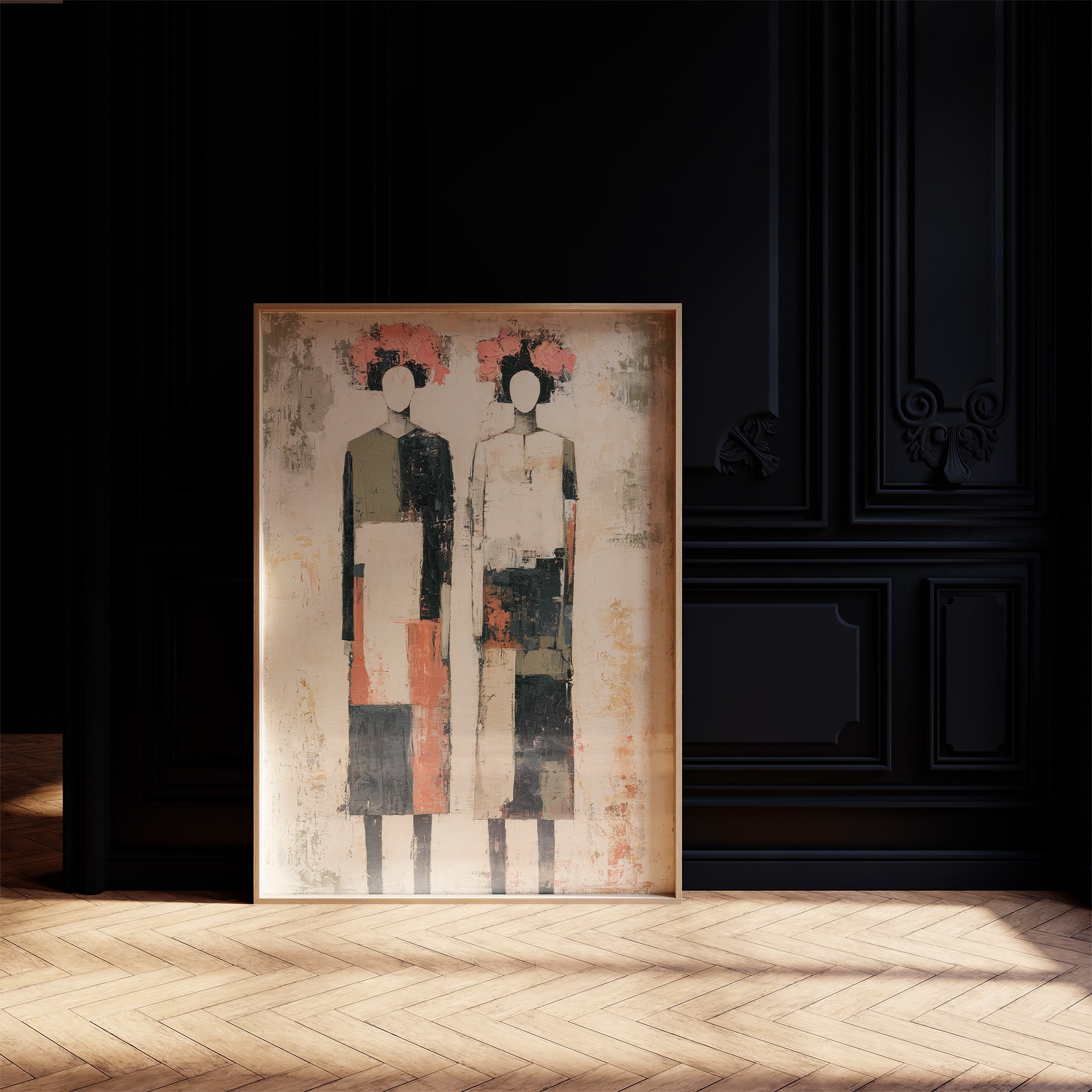 Standing Side by Side