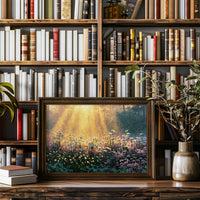 Sunlight Through the Wildflowers