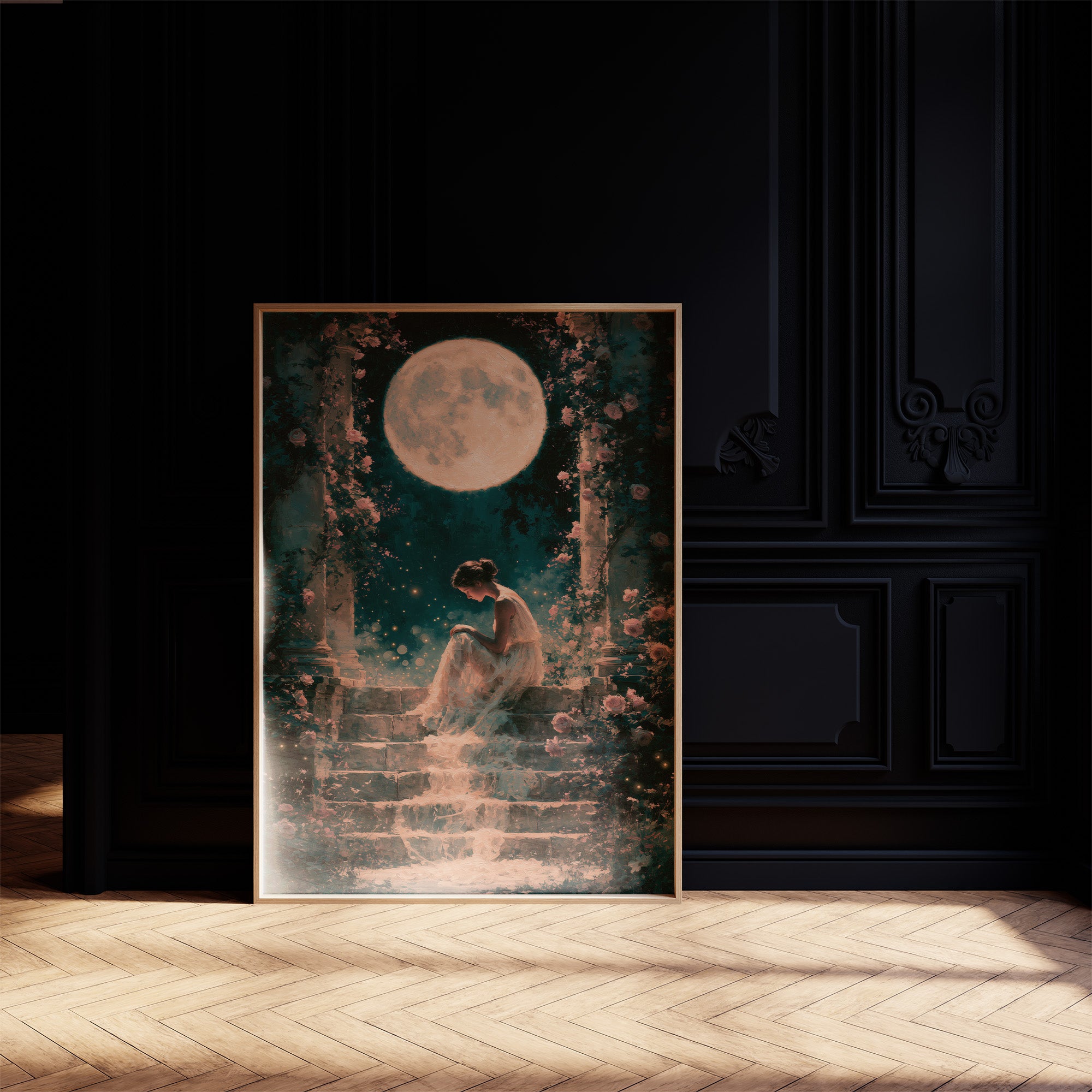 Rose Gold Garden Reverie