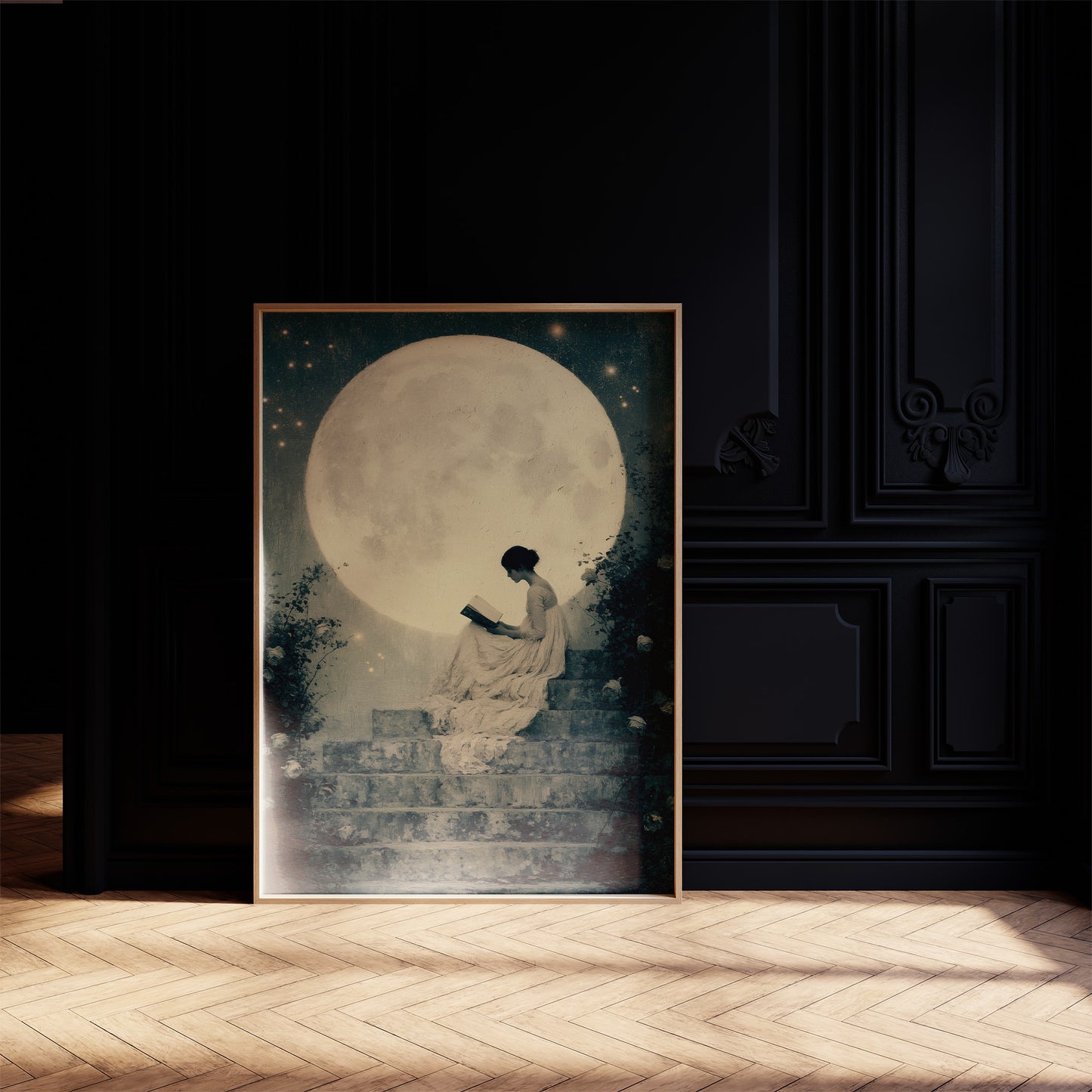 Reading by Moonlight