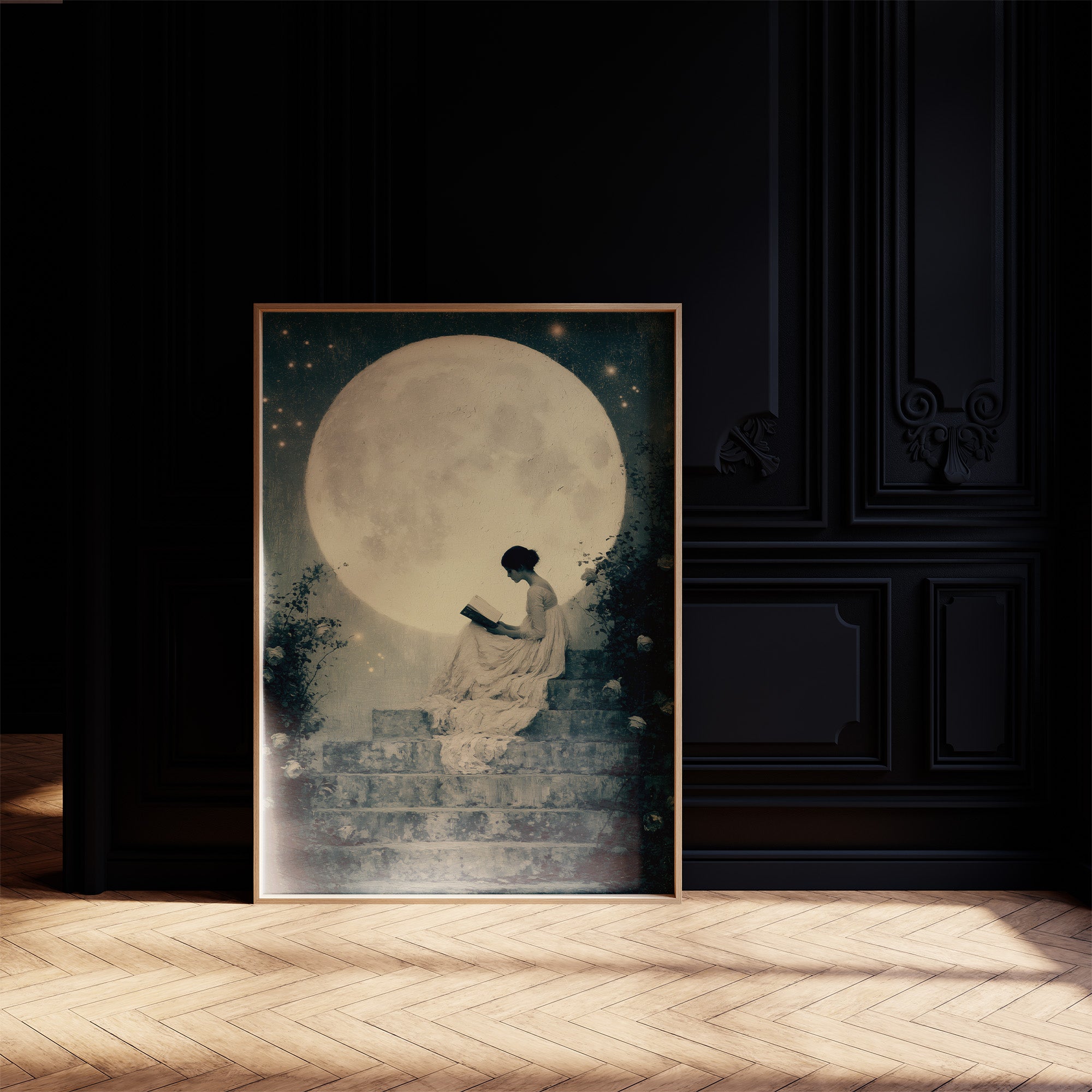 Reading by Moonlight