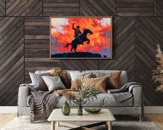 Cowboy at Sundown, Lasso High