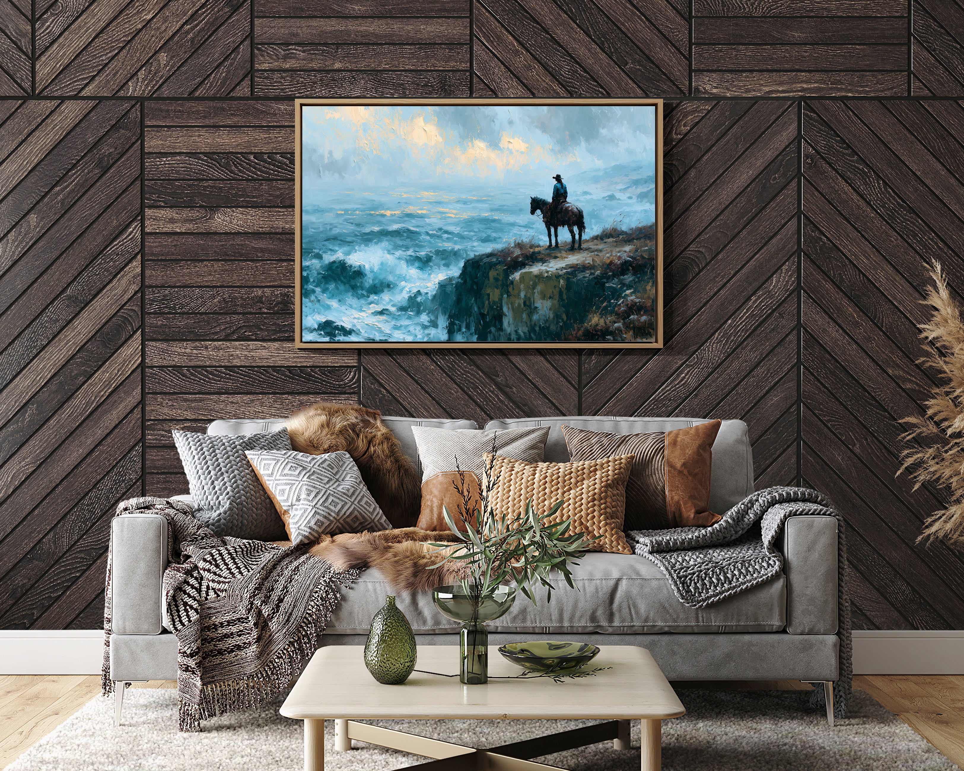 Cliffside Cowgirl at Sea's Edge