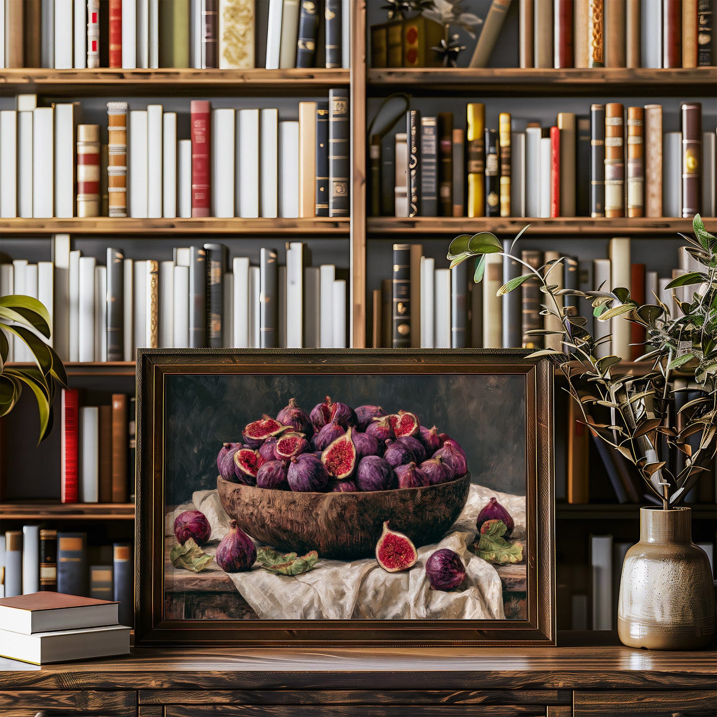 Bowl of Ripe Figs