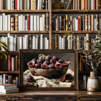 Woven Basket of Split Figs